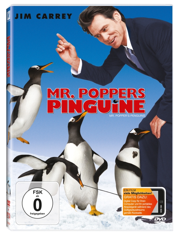 Gewinnt zum Blu-ray und DVD-Start von “Mr. Poppers Pinguine” ein tolles Pinguin-Handtuch