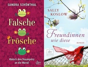 fraBeim Deutschen Taschenbuch Verlag sind im März zwei tolle Frauenbücher erschienen: „Freundinnen wie diese“ und „Falsche Frösche“